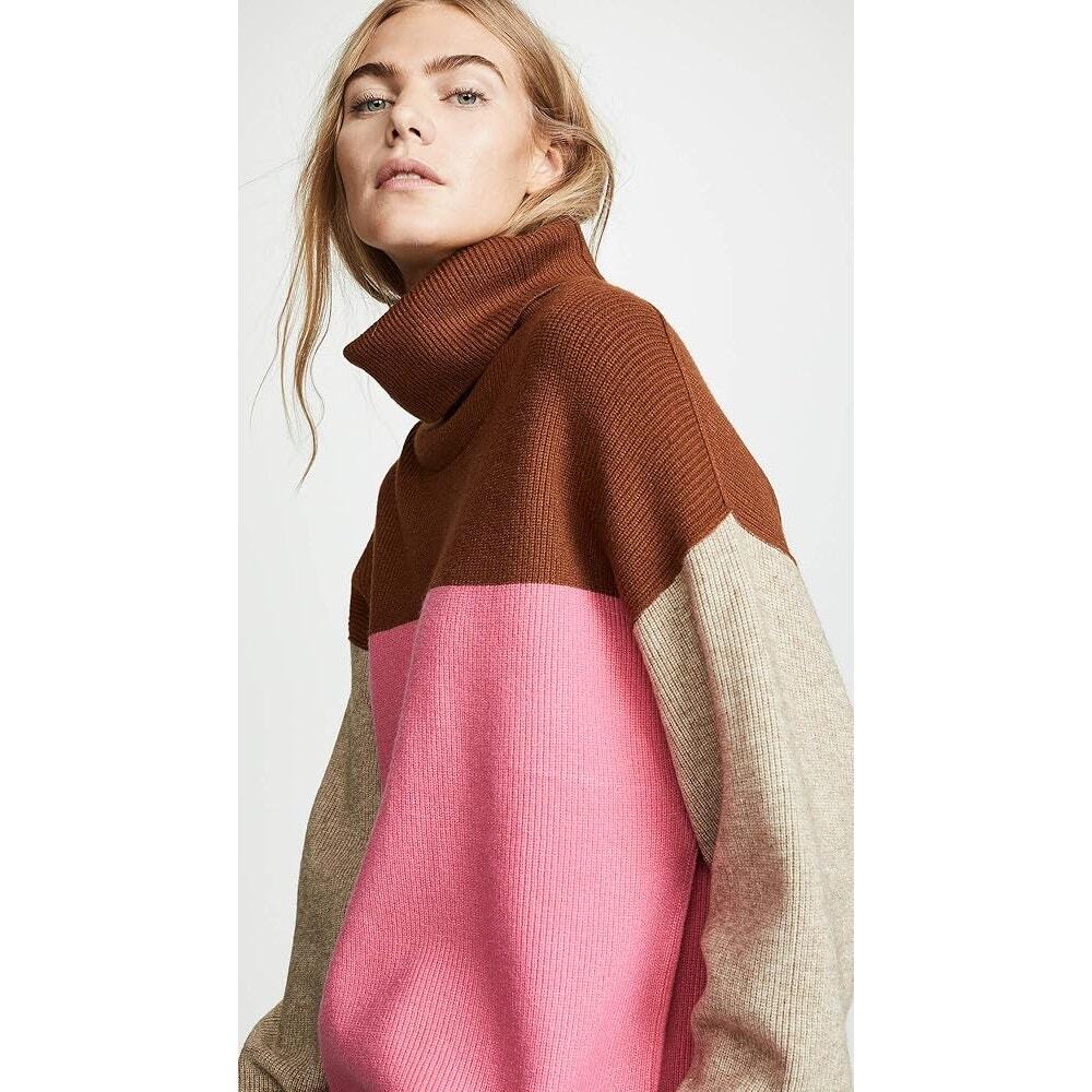 Free People Softly Structured Colorblock Sweater … - image 2